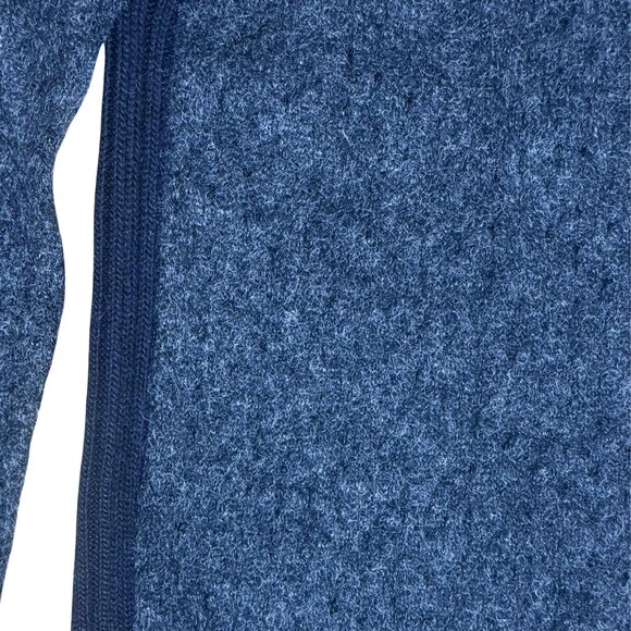 See by Chloé Mohair Wool Blend Sweater Size 4 Grey Luxury Knit Cozy Designer - Picture 6 of 10